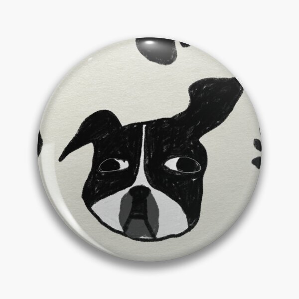 Item preview, lovely Boston Terrier designed and sold by peaceful-space.