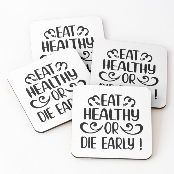 Item preview, Eat Healthy or Die Early designed and sold by bumperapparels.