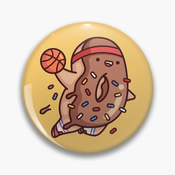 Artikelvorschau, Brown Dunkin Donut mit Streuseln entworfen und verkauft von ProudPotatoo.