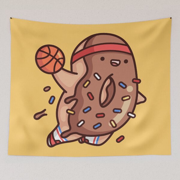 Artikelvorschau, Brown Dunkin Donut mit Streuseln entworfen und verkauft von ProudPotatoo.