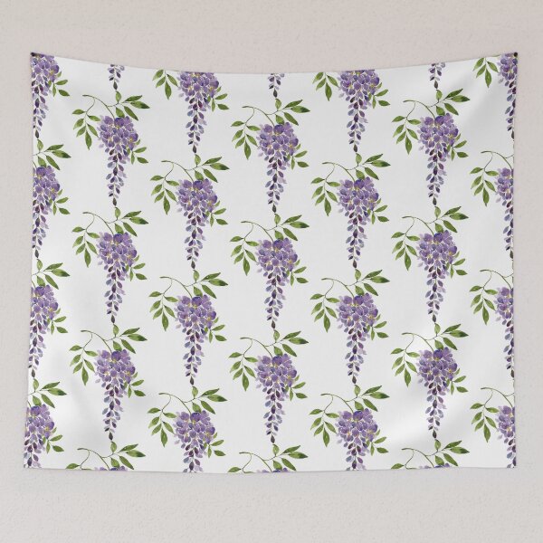 Item preview, Wisteria purple flowers designed and sold by PetitMartin.