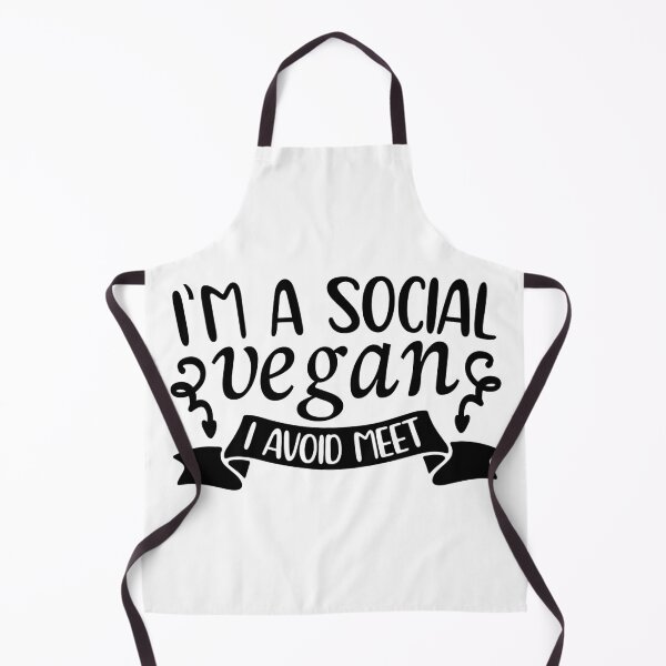 Item preview, I am a social vegan I avoid Meet designed and sold by bumperapparels.