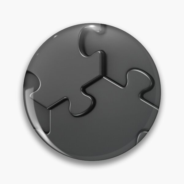 Artikelvorschau, Schwarzes 3D-Puzzle entworfen und verkauft von Abstractdiva.