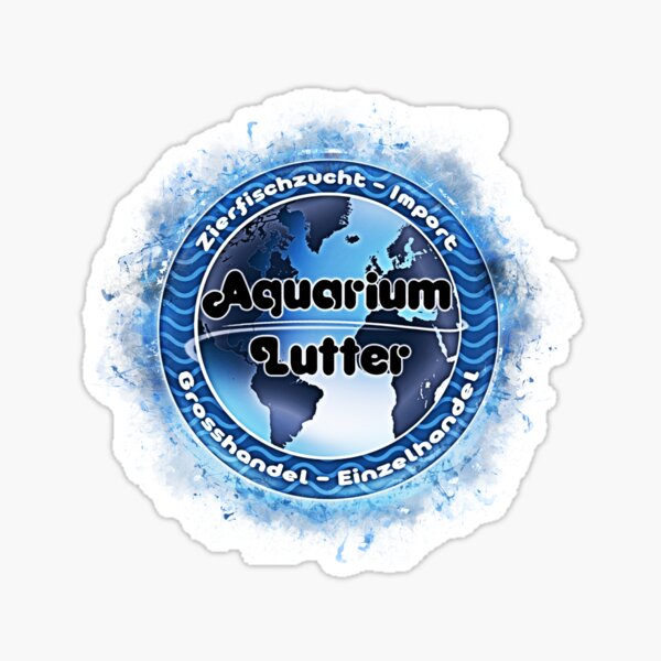 Aquarium Lutter Logo Sticker
