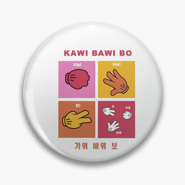 Item preview, Kawi Bawi Bo | Rock Paper Scissors Game designed and sold by Kdramaspot.