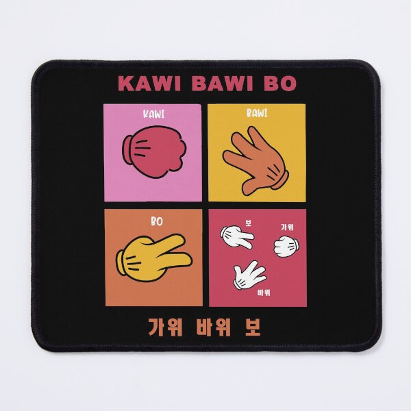 Item preview, Kawi Bawi Bo | Rock Paper Scissors Game designed and sold by Kdramaspot.