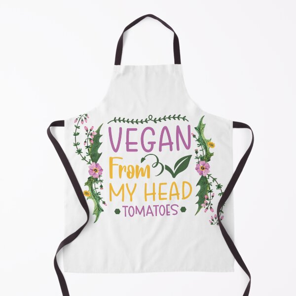 Item preview, Vegan From My Head Tomatoes Floral Watercolor designed and sold by bumperapparels.