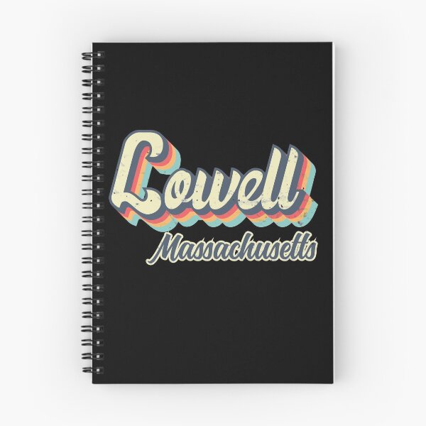 Item preview, Lowell City Massachusetts Retro Vintage 70s rainbow designed and sold by Teelogic.