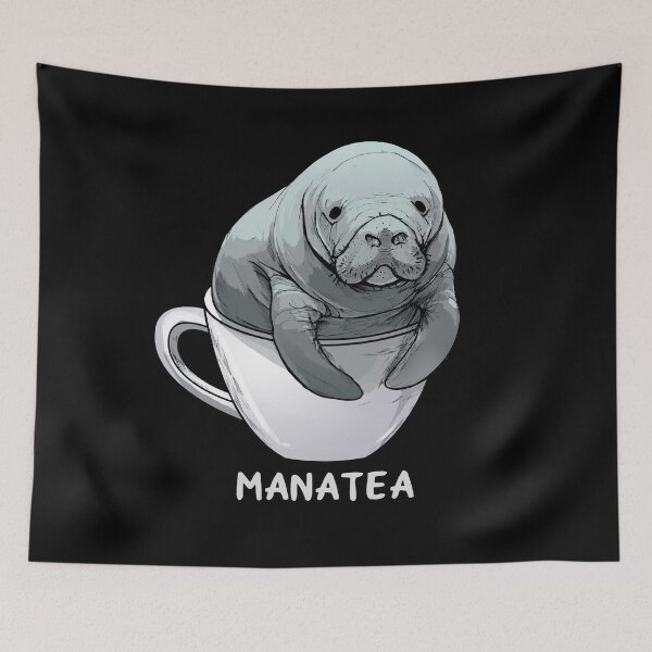 Item preview, Just A Girl Who Loves Manatees designed and sold by Ryuvhiel.
