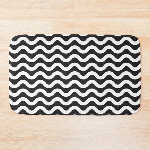 Item preview, Waves - Black + White designed and sold by NolkDesign.