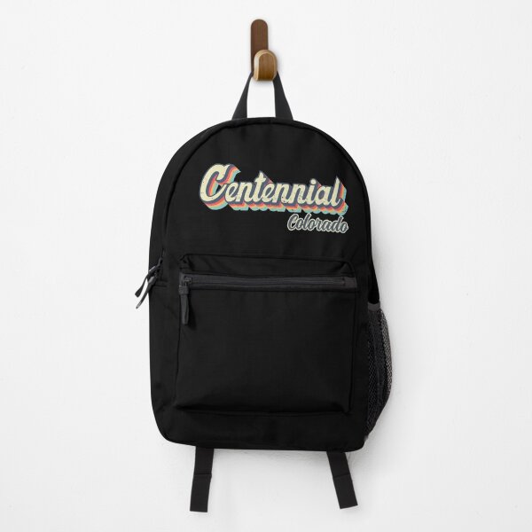 Item preview, Centennial city Colorado Retro Vintage 70s rainbow designed and sold by Teelogic.