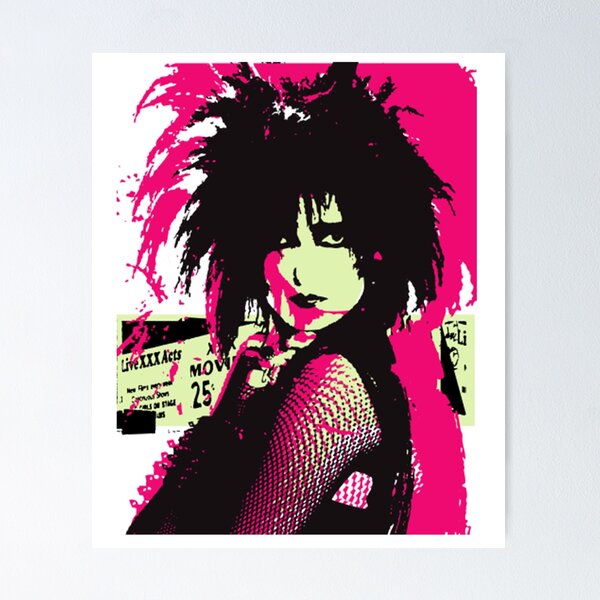 Item preview, Siouxsie Sioux  designed and sold by SVGbyCalligraph.