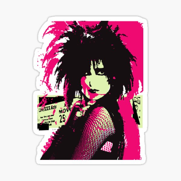 Aperçu de l'œuvre Siouxsie Sioux créée et vendue par SVGbyCalligraph.