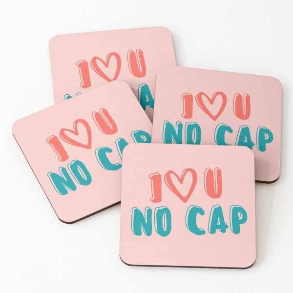 Item preview, I love you NO CAP designed and sold by aniicreates.