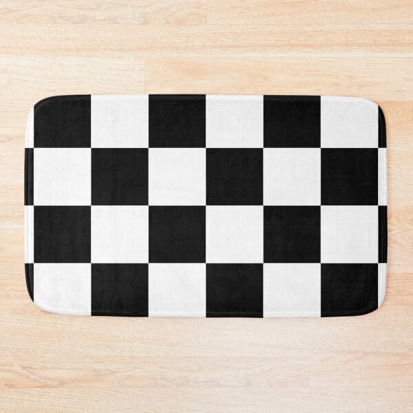 Item preview, Black and White Chequered Print designed and sold by Abstractdiva.
