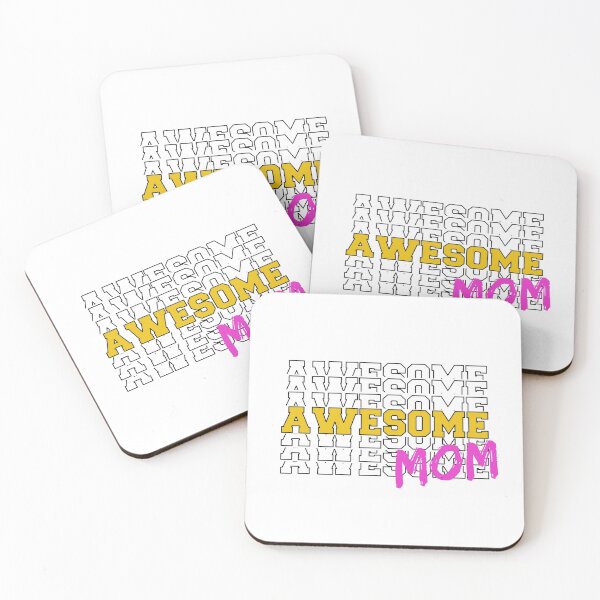 Item preview, AWESOME MOM, MOTHERS DAY designed and sold by FNStuff.