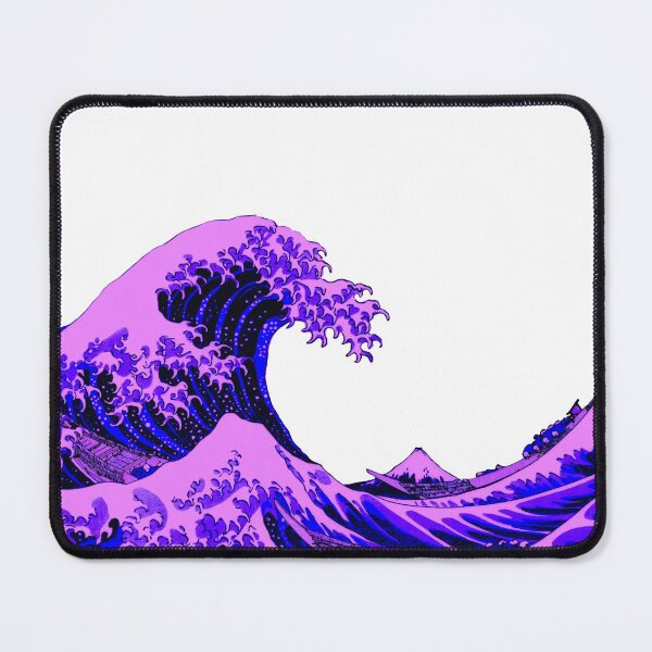 Item preview, Neon Pink The Great Wave designed and sold by SimpleJoyStyle.
