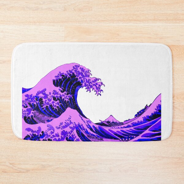 Item preview, Neon Pink The Great Wave designed and sold by SimpleJoyStyle.