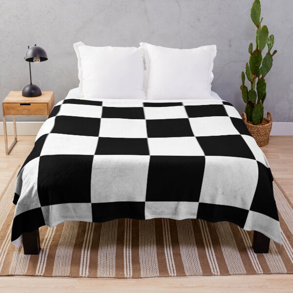 Item preview, Black and White Chequered Print designed and sold by Abstractdiva.