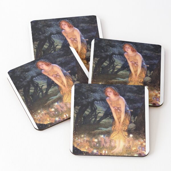 Item preview, Midsummer Eve is a painting by Edward Robert Hughes vs.2 designed and sold by Bellathewilde.