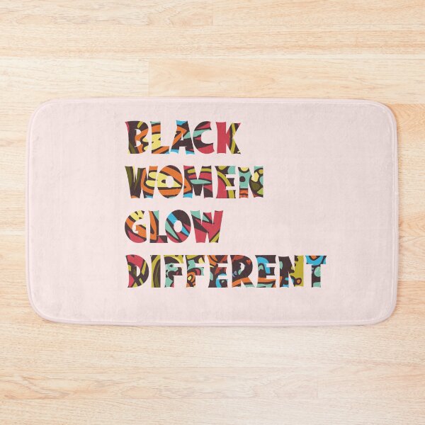 Item preview, Black Women Glow Differently designed and sold by Heddar Badreddine.