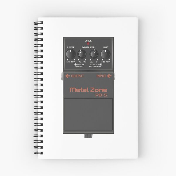 Artikelvorschau, Gitarren-Effektpedal (Metallzone) entworfen und verkauft von Petrol Blue.