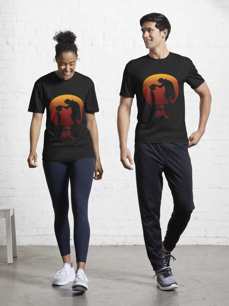 One Piece - Luffy and Shanks | Active T-Shirt
