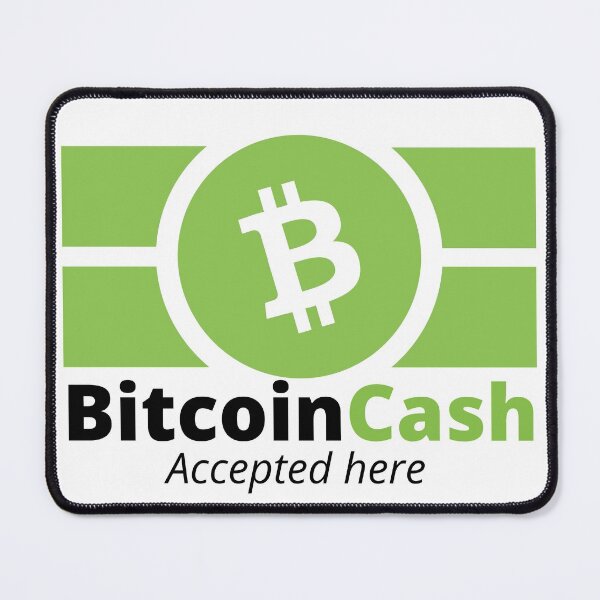 Item preview, Bitcoin Cash Accepted Here designed and sold by Scubaloppy.