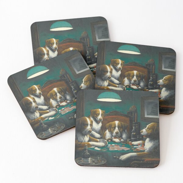 Item preview, Poker Game (1894) by Cassius Marcellus designed and sold by SimpleJoyStyle.