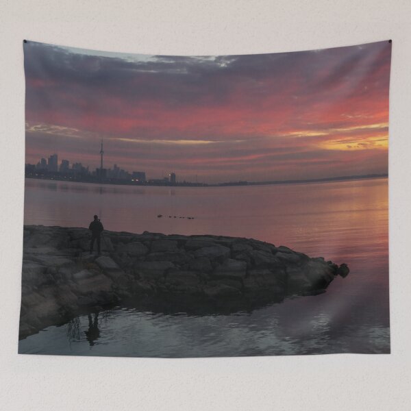 Item preview, Photographing a Photographer at Sunrise designed and sold by Georgia Mizuleva.