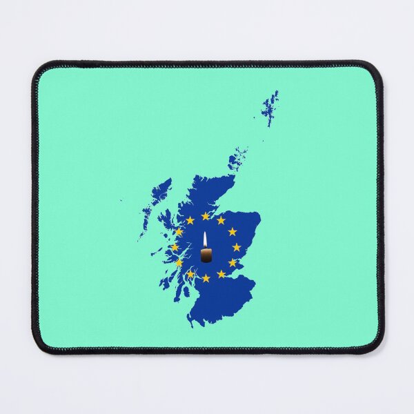 Leave a Light on for Scotland Mouse Pad