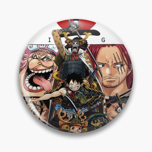 Item preview, One Piece Wano Kuni Assemble! Samurai Chopper, Luffy, and Brook!  designed and sold by BreanneBeahan.