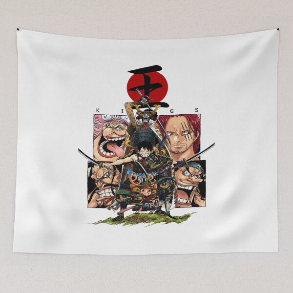 Item preview, One Piece Wano Kuni Assemble! Samurai Chopper, Luffy, and Brook!  designed and sold by BreanneBeahan.