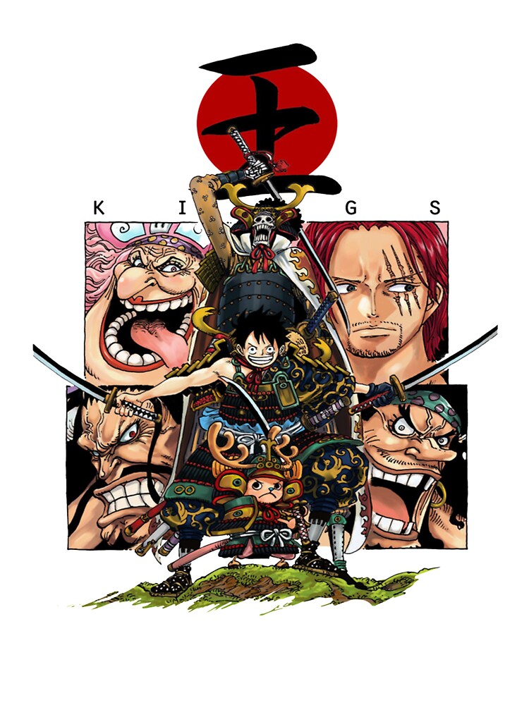 One Piece Wano Kuni Assemble Samurai Chopper Luffy And Brook Baby One Piece For Sale By Breannebeahan Redbubble