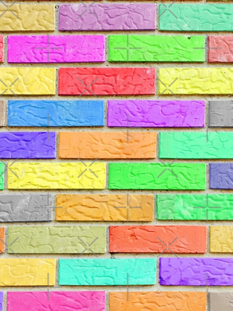 Thumbnail 4 of 4, iPhone Case, Colorful bricks designed and sold by Abstractdiva.