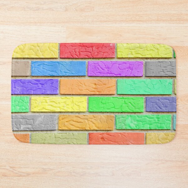 Item preview, Colorful bricks designed and sold by Abstractdiva.
