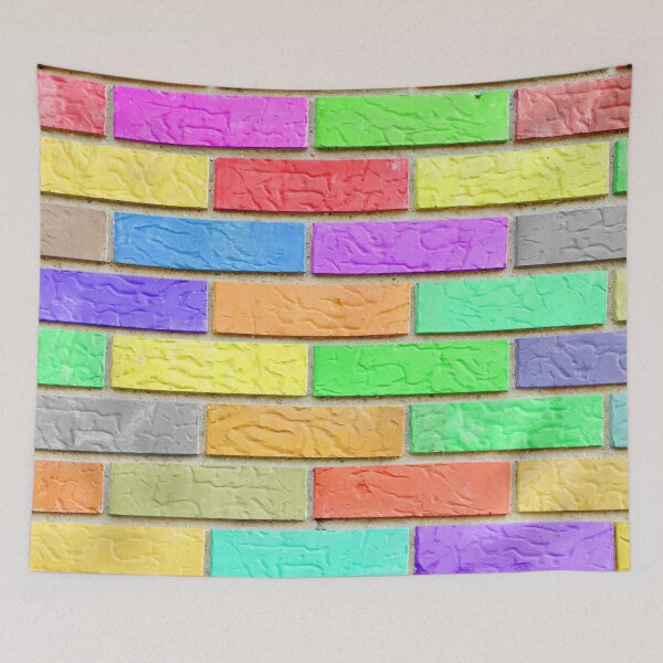Item preview, Colorful bricks designed and sold by Abstractdiva.