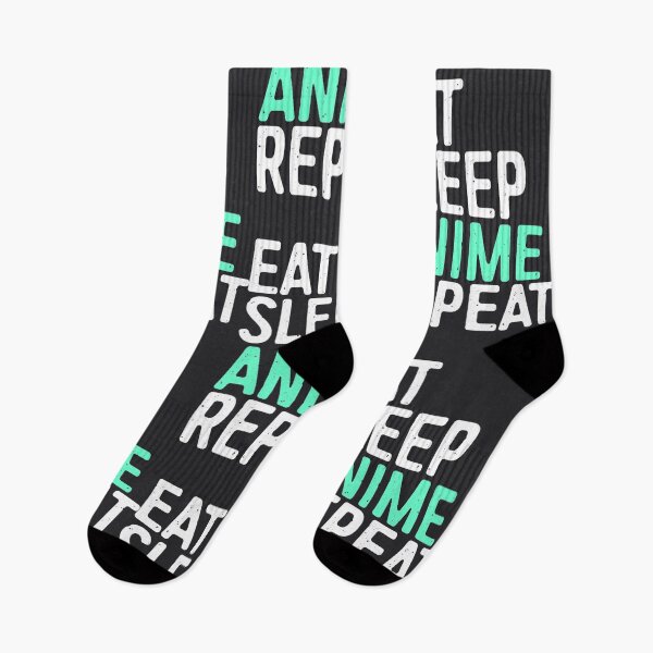 Item preview, Eat Sleep Anime Repeat Tri-blend T-Shirt designed and sold by HugoaNorth.