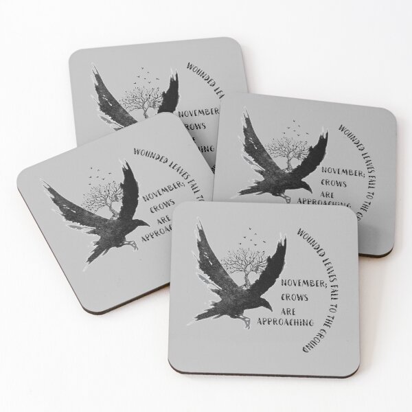 Item preview, November crows designed and sold by RebeccaRe.