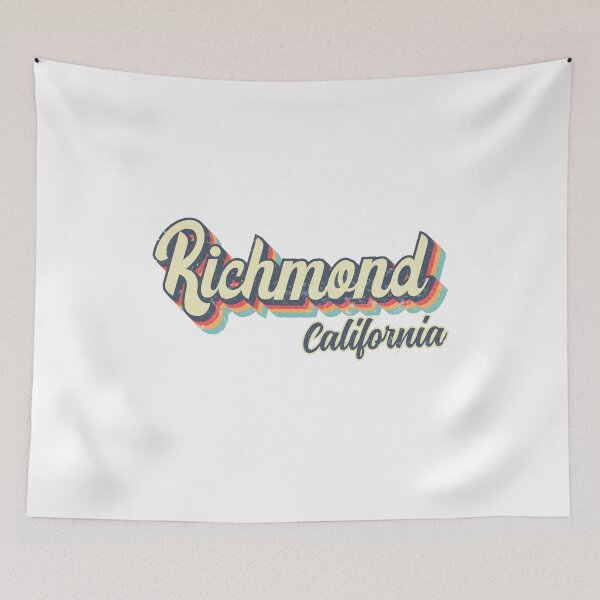 Item preview, Richmond City California Retro Vintage 70s rainbow designed and sold by Teelogic.