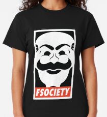 Camiseta clásica FSociety