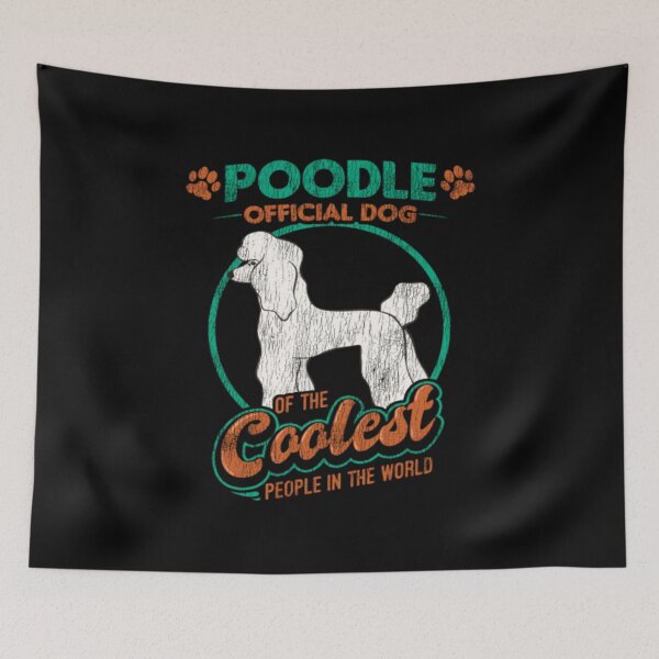 Artikelvorschau, Pudel Offizieller Hund der coolsten Leute entworfen und verkauft von congshirt123.