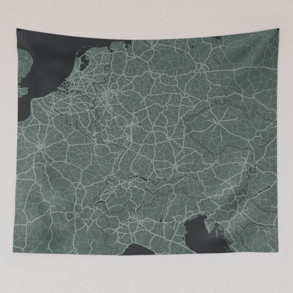 Item preview, Germany Map designed and sold by mertcanglz.
