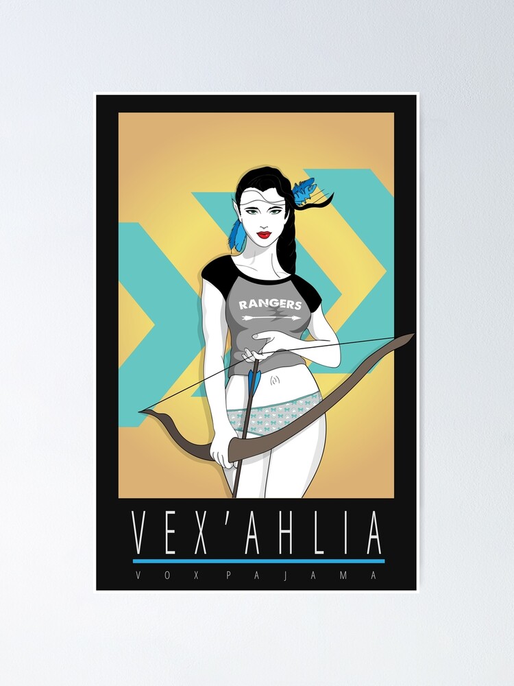 Vox Pajama: Vex'ahlia Poster for Sale by meghansolo