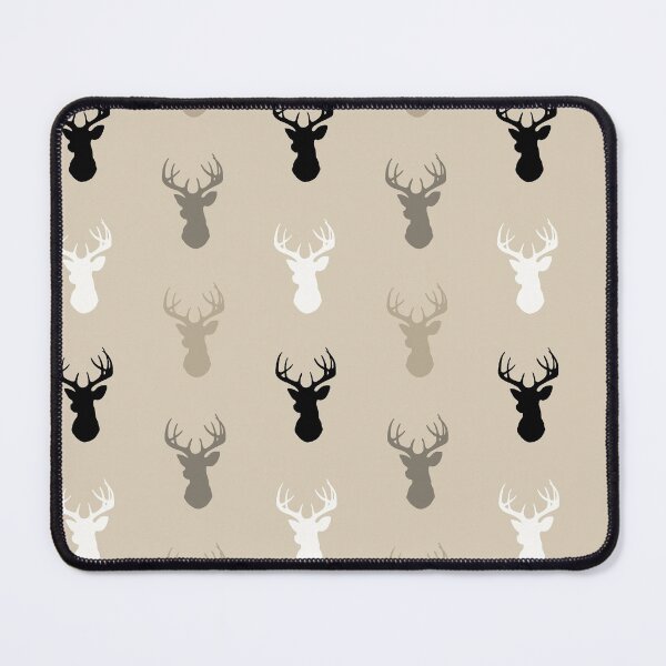 Item preview, Deer Heads - Midnight Woodland designed and sold by SugarPineDesign.