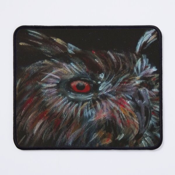 Item preview, Eagle Owl Head designed and sold by carolineskinnerart.