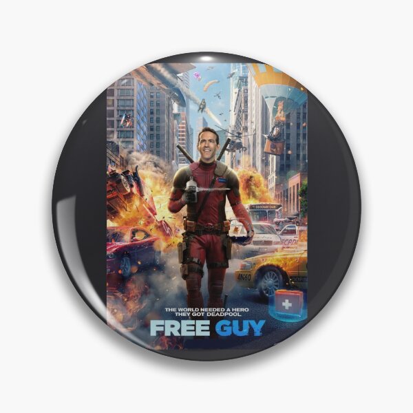 Item preview, Free Guy 2021 Movie designed and sold by HugoaNorth.
