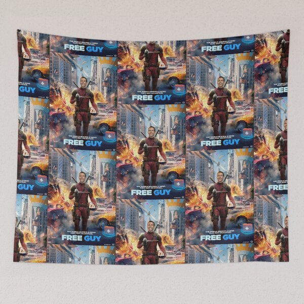 Item preview, Free Guy 2021 Movie designed and sold by HugoaNorth.