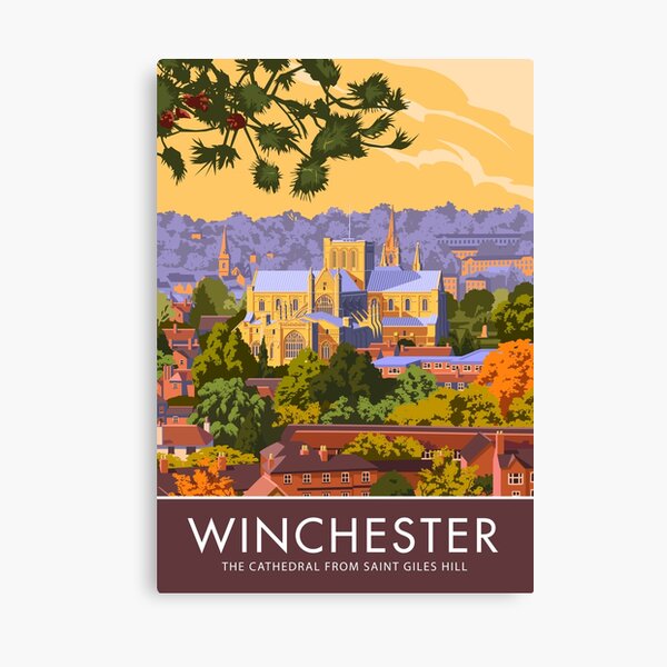 Item preview, Winchester, the Cathedral from Saint Giles Hill designed and sold by smillership.