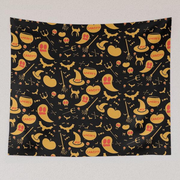 Item preview, Oldish Vintage Halloween. Happy All Hallows' Eve #24 designed and sold by Krispsm.